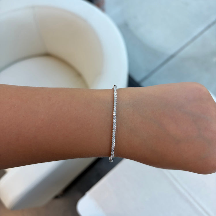 Diamond Bangle by Simon G