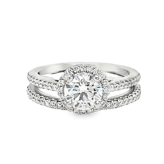 1.63TCW Wedding Set