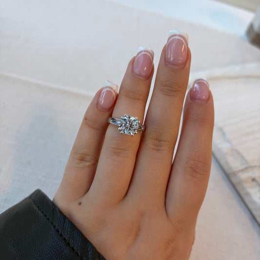 2.00TCW Lab Grown Solitaire