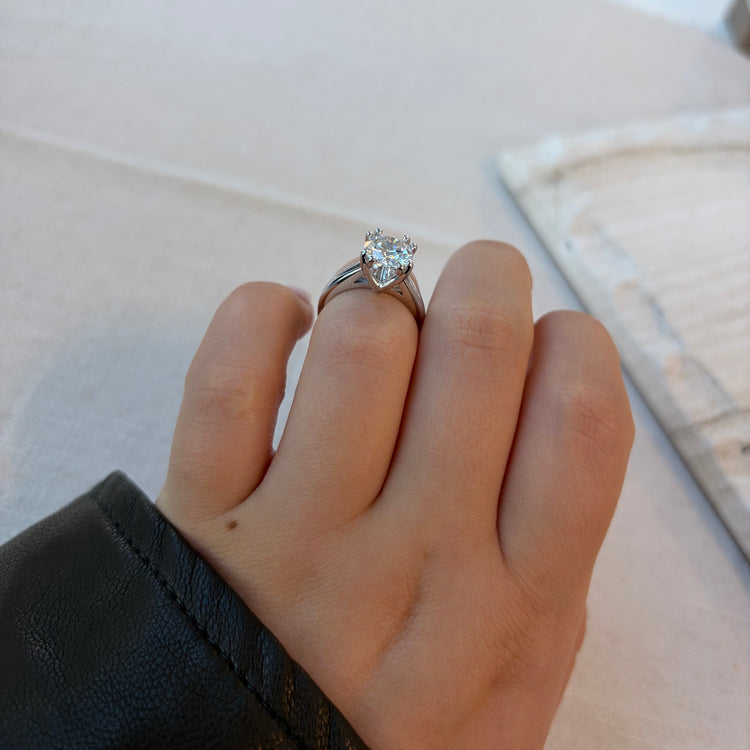 2.00TCW Lab Grown Solitaire