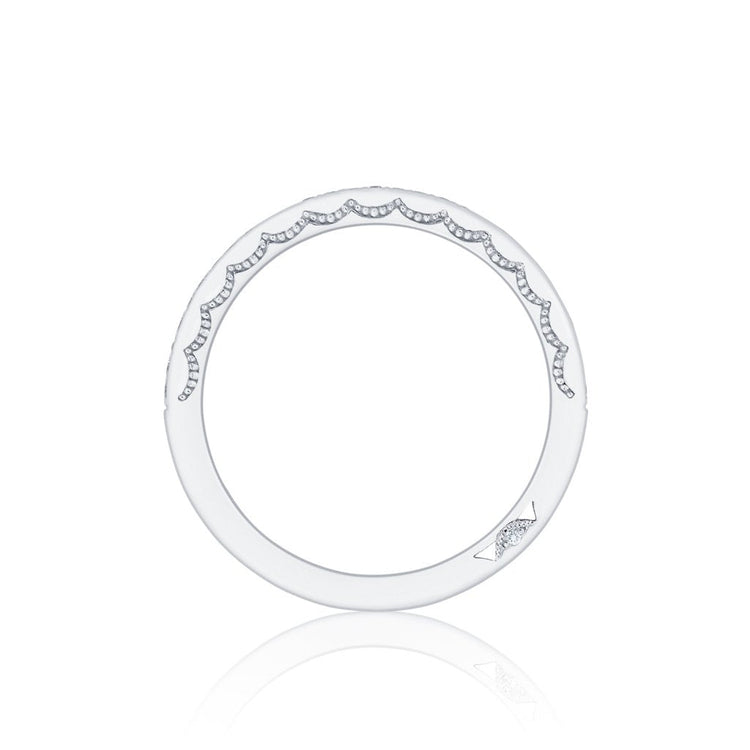 Crescent Wedding Band