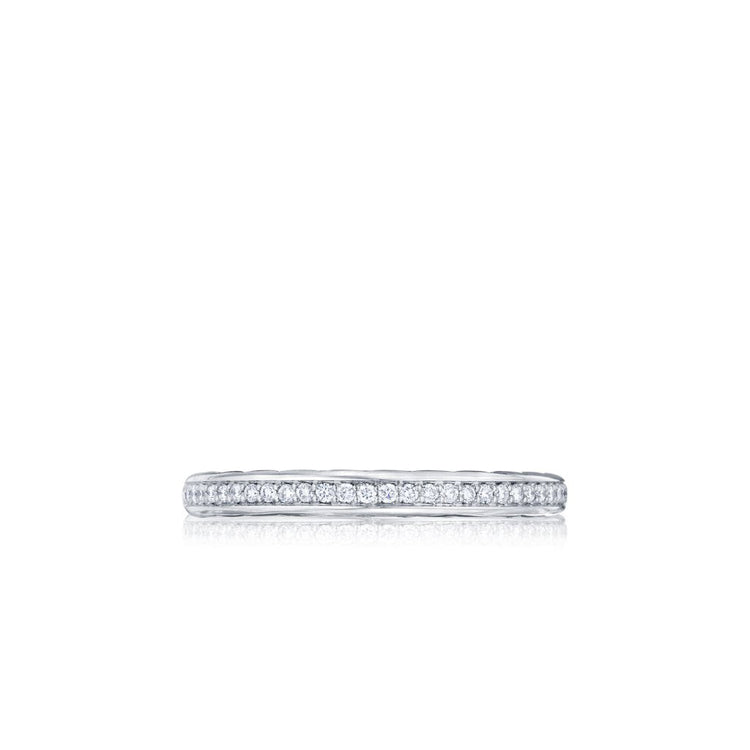 Crescent Wedding Band