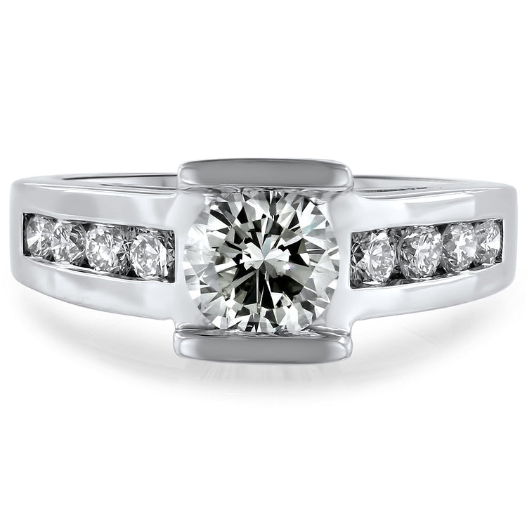 Channel Set Diamond Ring