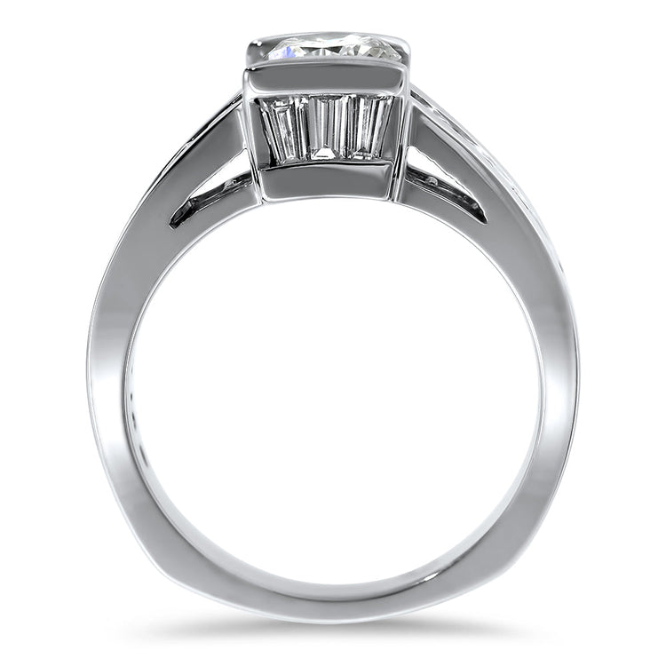 Channel Set Diamond Ring