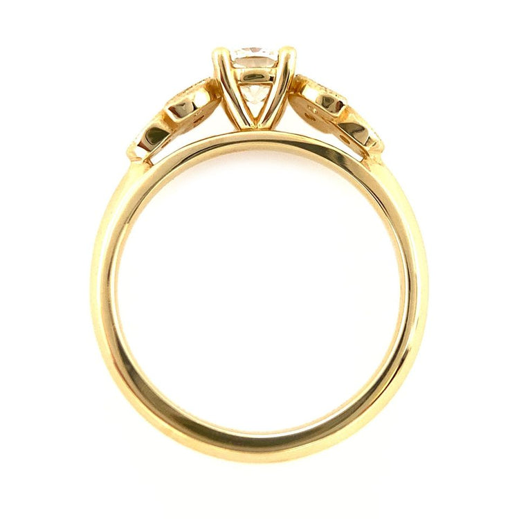 Cushion Cut Diamond Ring