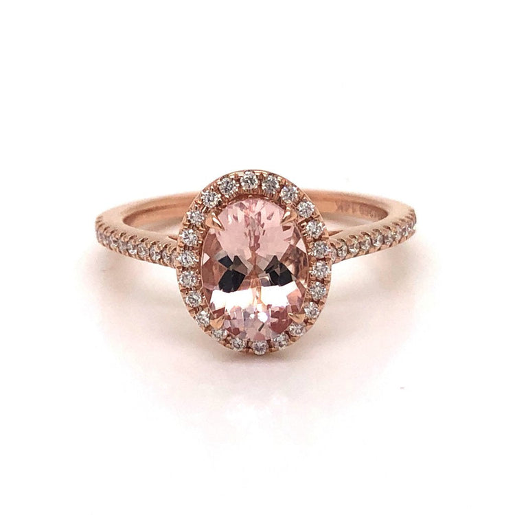 Morganite Ring by Noam Carver