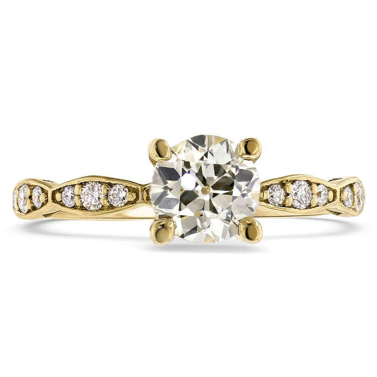 Tacori Sculpted Crescent Diamond Ring