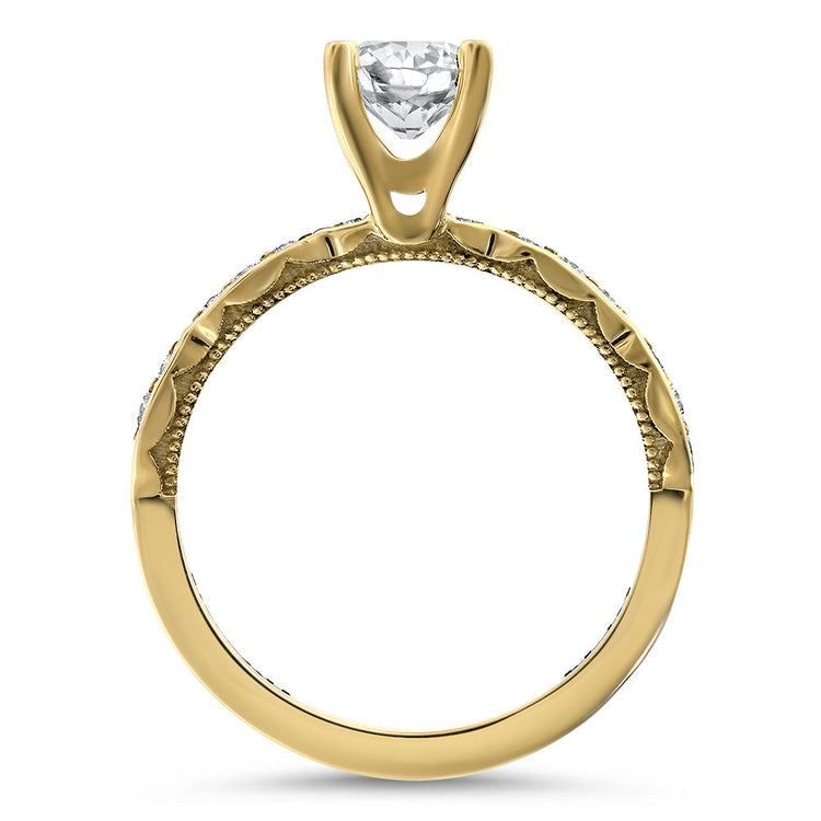 Tacori Sculpted Crescent Diamond Ring