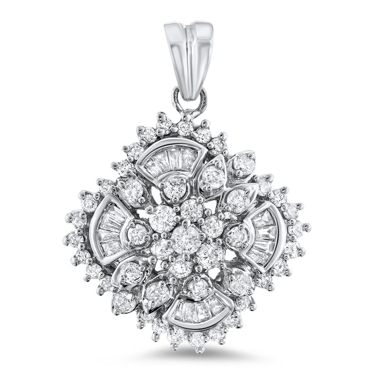 Diamond Cluster Pendant
