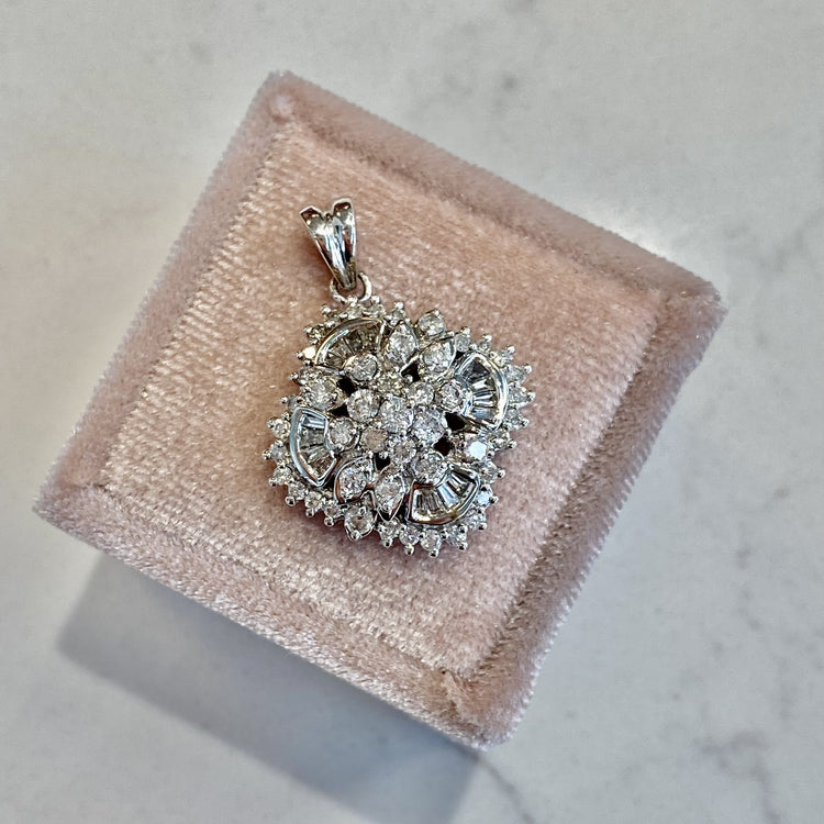 Diamond Cluster Pendant