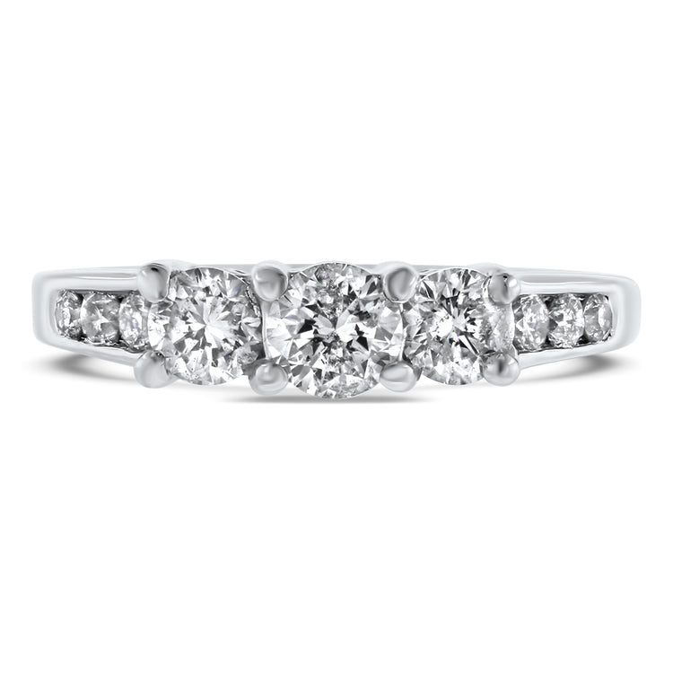 Diamond Three Stone Ring