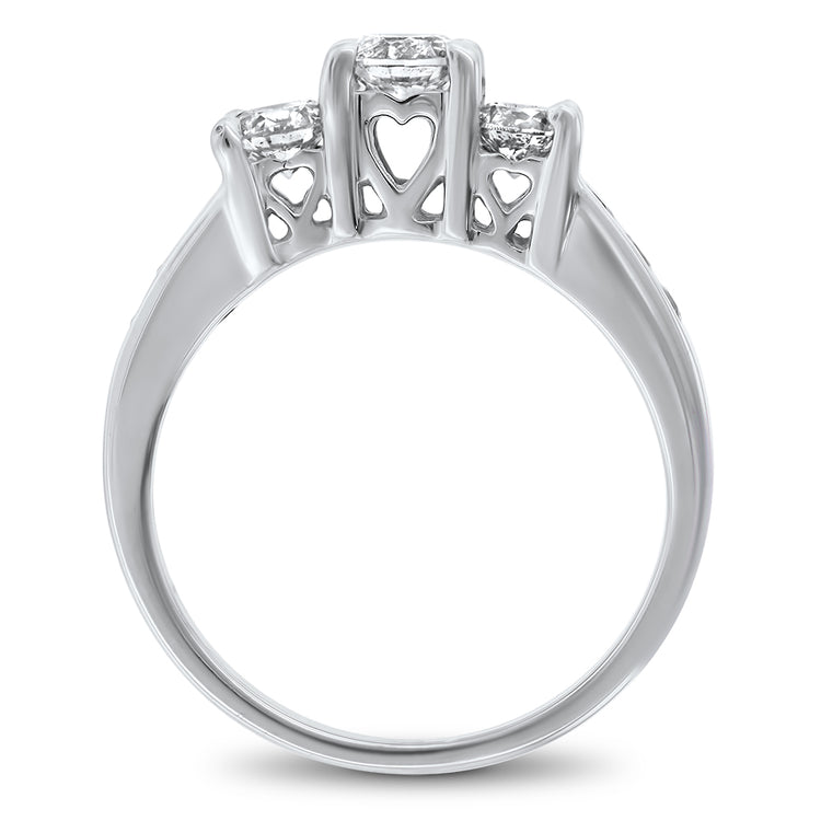 Diamond Three Stone Ring