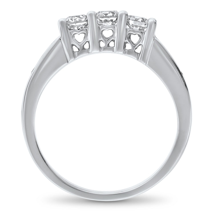 Diamond Three Stone Ring