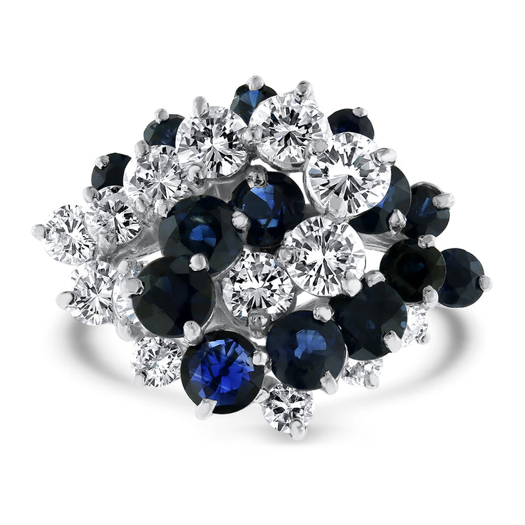 Sapphire & Diamond Ring