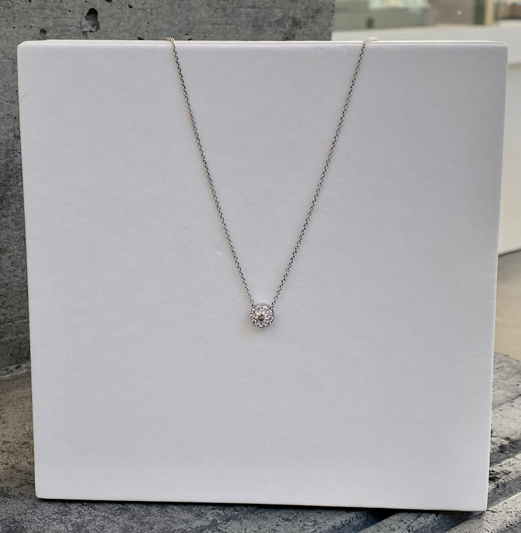 Fulfillment Diamond Necklace by Hearts on Fire