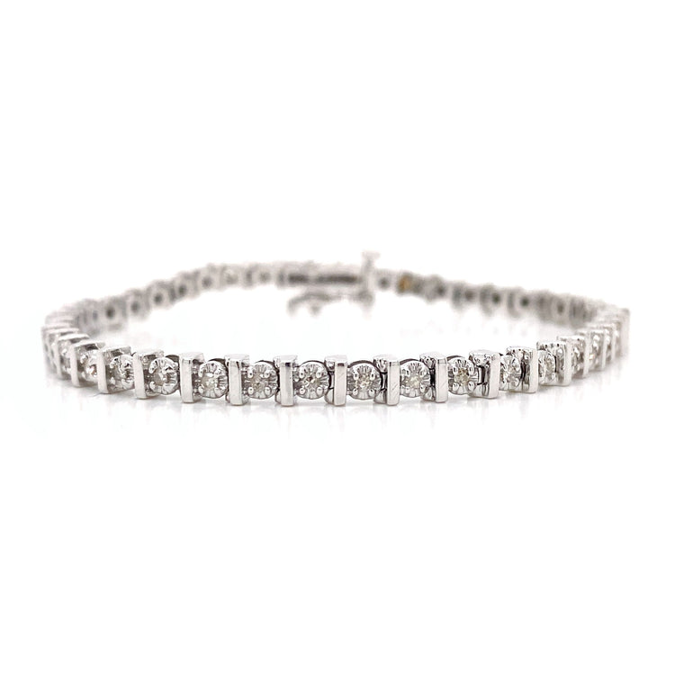 .50TCW Diamond Tennis Bracelet