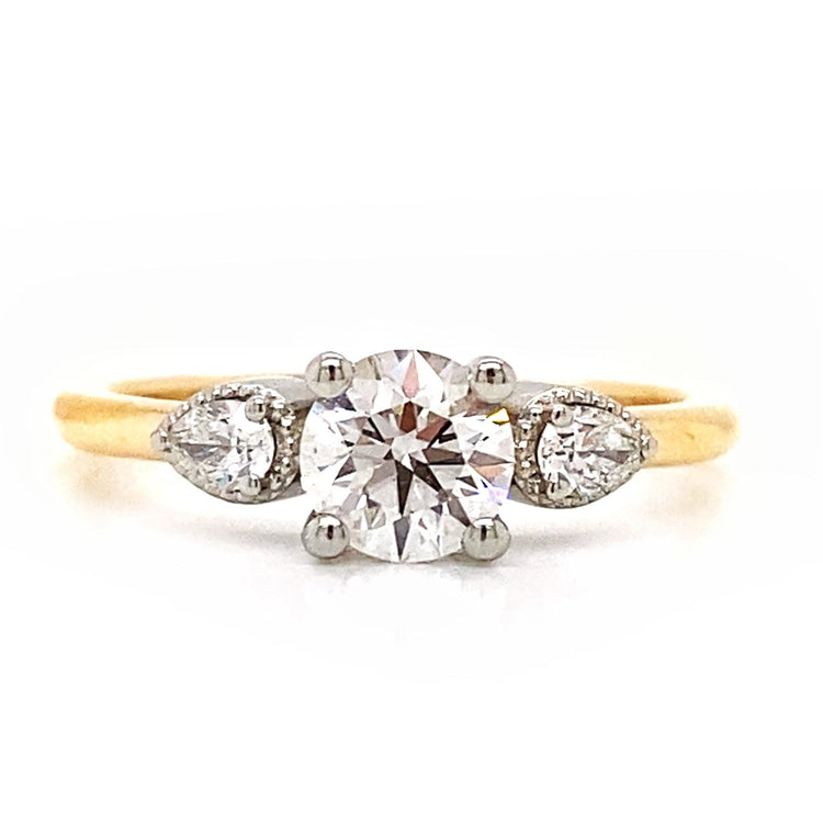 Three Stone Diamond Ring