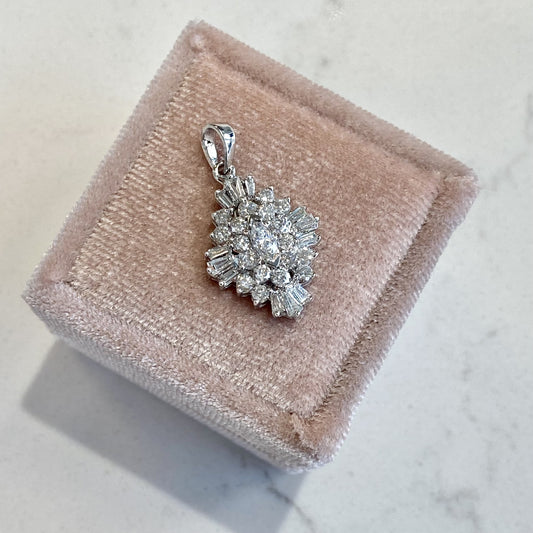 Diamond Cluster Pendant