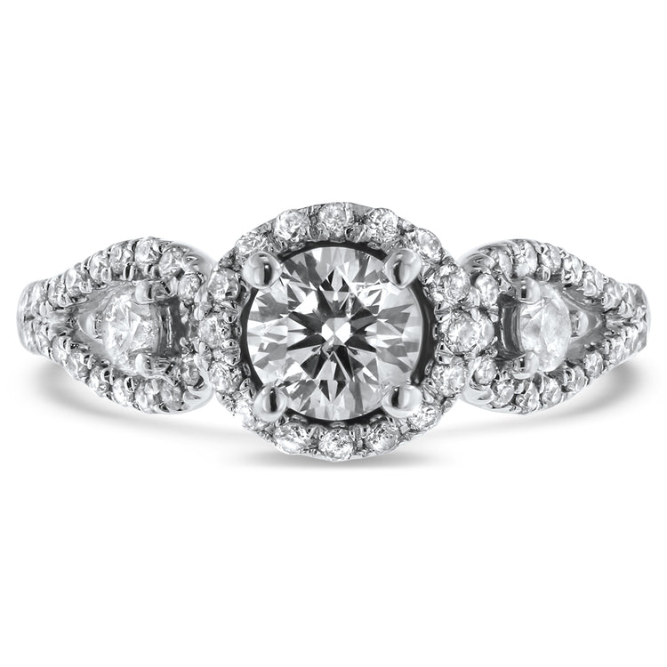 Halo Diamond Ring