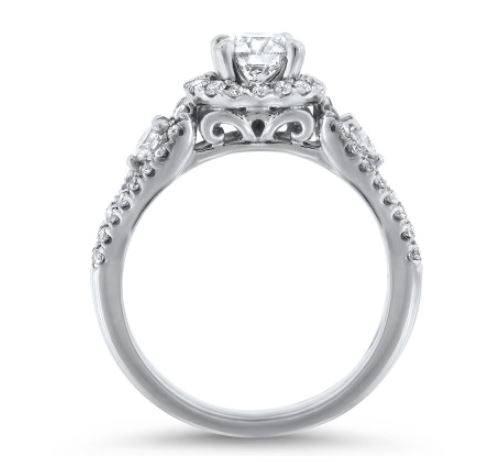 Halo Diamond Ring