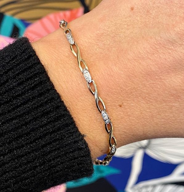 Infinity Diamond Bracelet