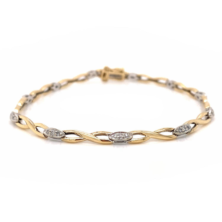 Infinity Diamond Bracelet