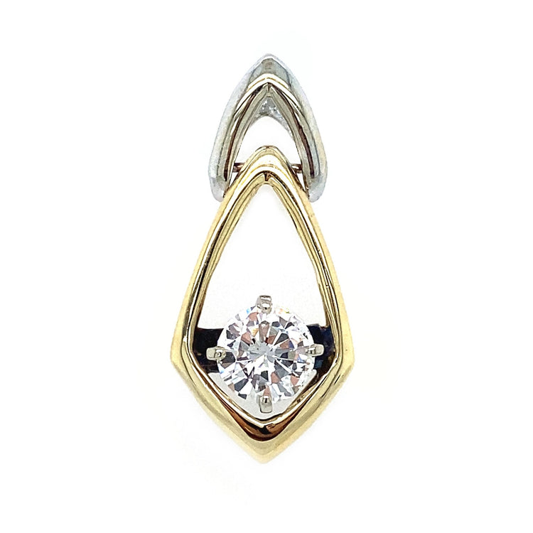 1.35CT Diamond Solitaire Pendant