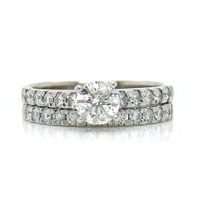 Canadian Diamond Wedding Set