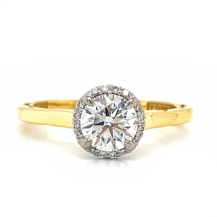 Diamond Halo Ring by Tacori
