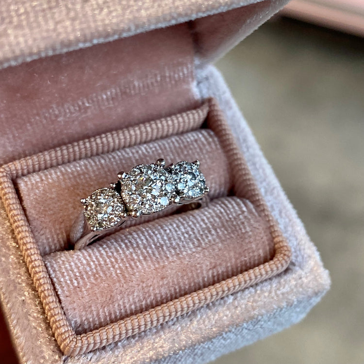 Three Stone Style Ring
