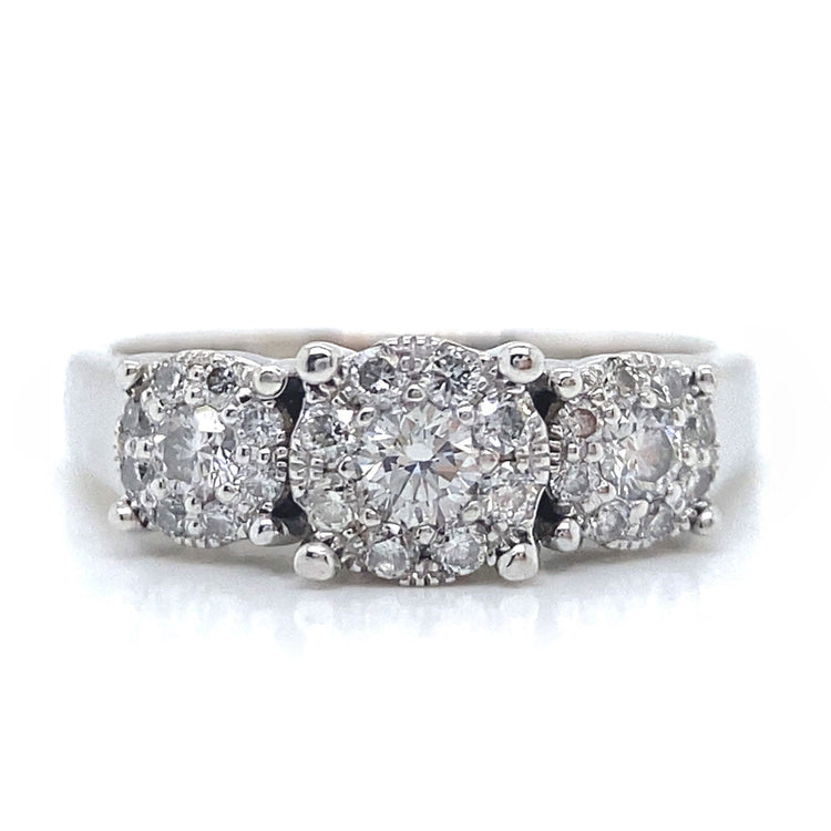 Three Stone Style Ring