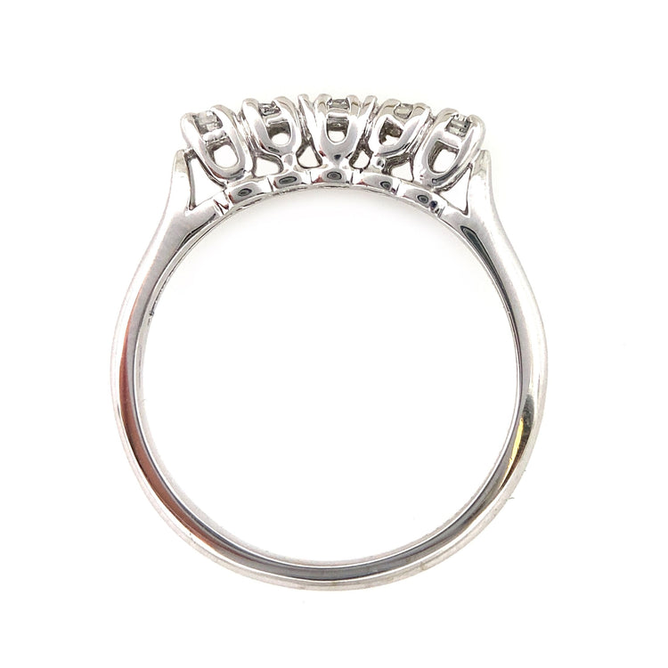 Curved Diamond Band