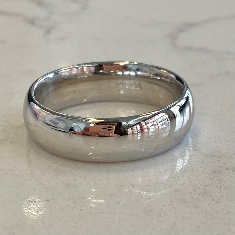 6.5mm Wedding Band
