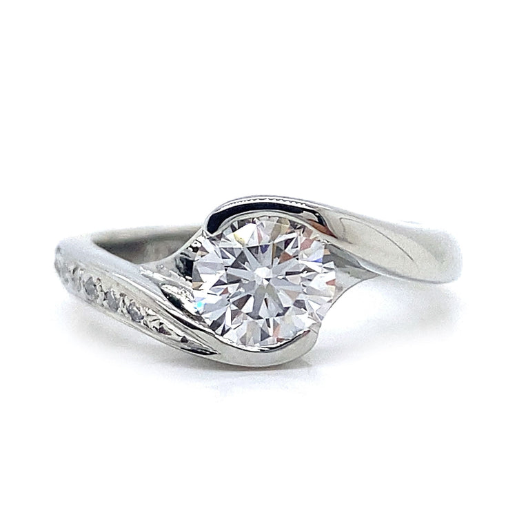 Canadian Diamond Wedding Set
