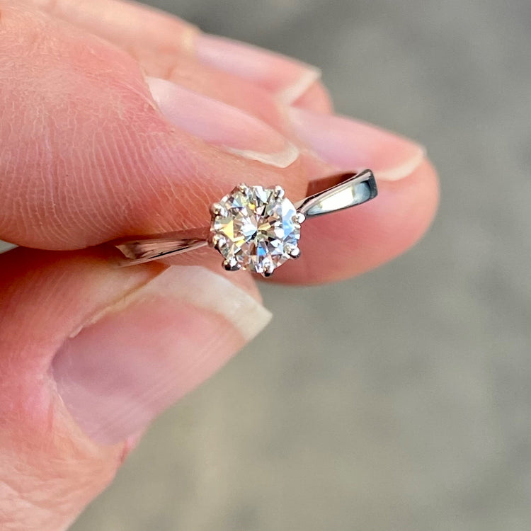 Diamond Solitaire Ring