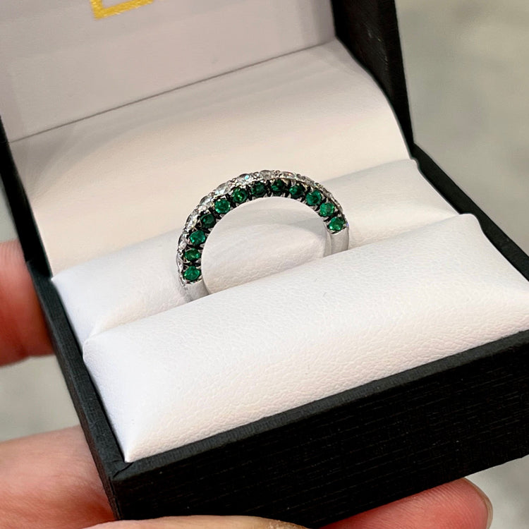 Emerald & Diamond Band