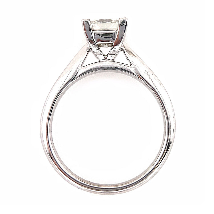 Princess Cut Diamond Solitaire Ring