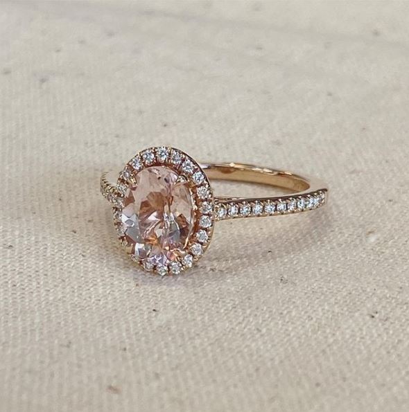 Morganite Ring by Noam Carver
