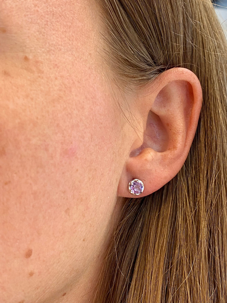 Tacori Lilac Blossom Amethyst Studs
