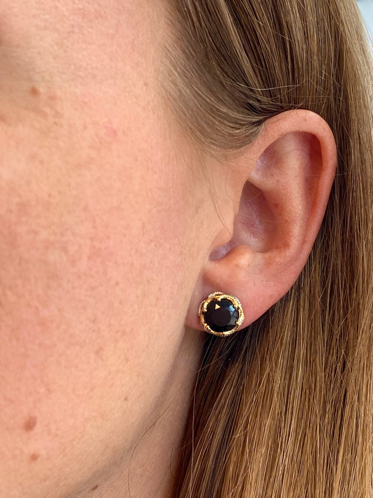 Tacori Classic Rock Crescent Studs