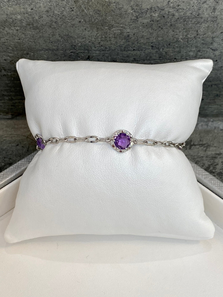 Tacori Lilac Blossoms Amethyst Bracelet