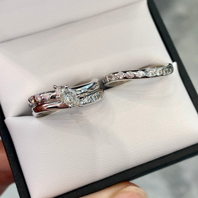 Marquise Wedding Set