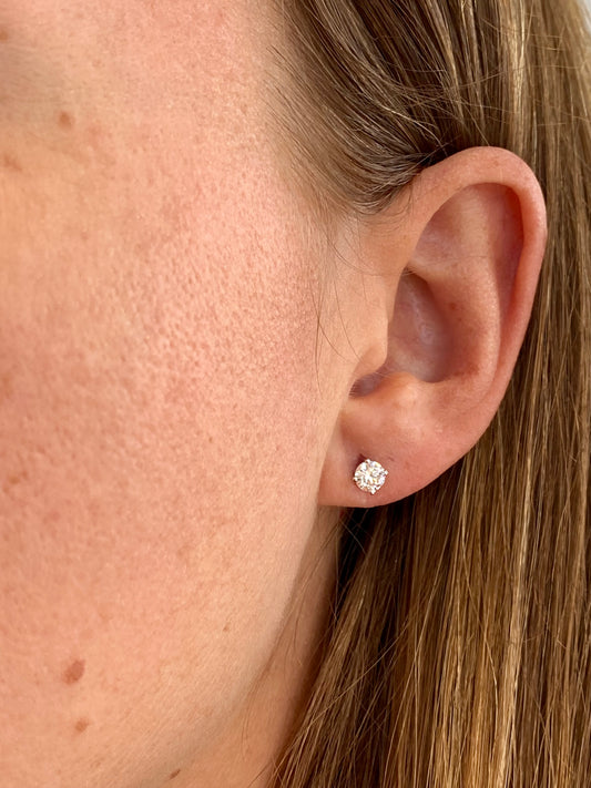 .70TCW Diamond Studs