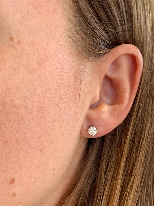 .80TCW Diamond Studs