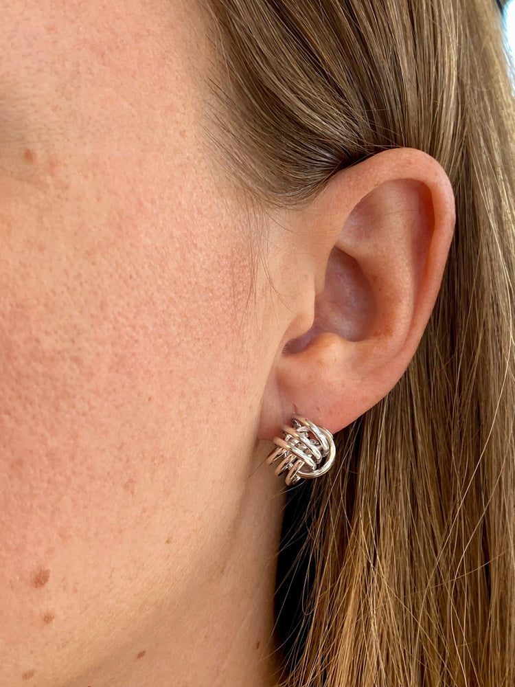 Oversized Love Knot Studs