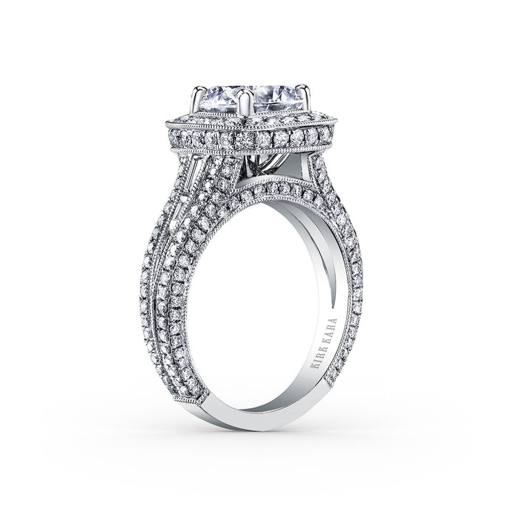 Carmilla Diamond Ring Setting by Kirk Kara