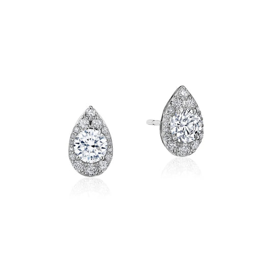 Pear Bloom Diamond Earrings by Tacori