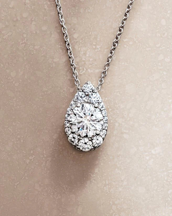 Pear Bloom Diamond Necklace by Tacori