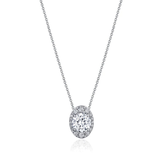Oval Bloom Diamond Necklace by Tacori