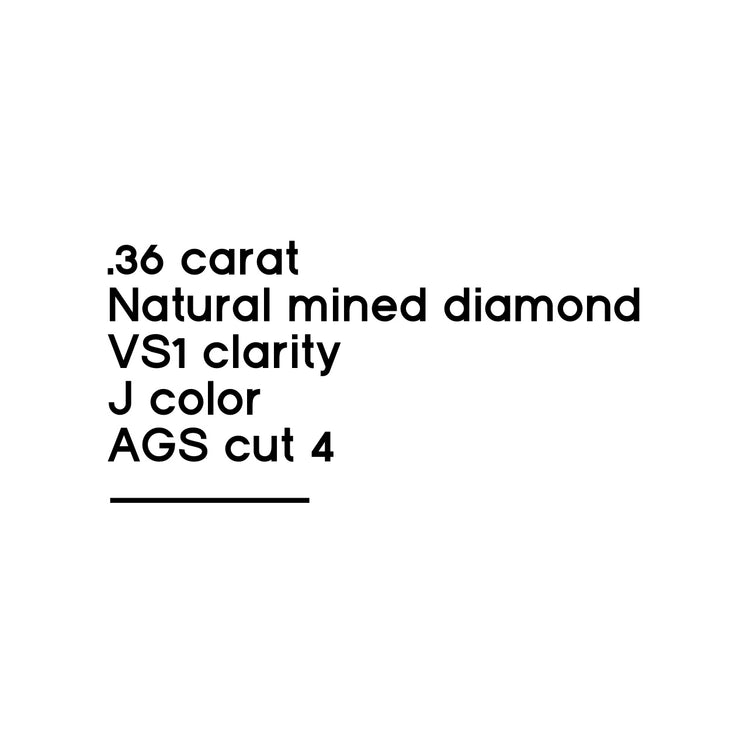 .36CT Round Brilliant Cut Diamond